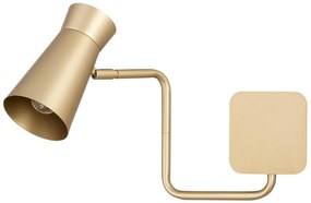 Aplica cu brat si spot directionabil LORD 8884 auriu