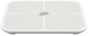 Cantar inteligent AENO ABS0001S, Pana la 180 kg, 11 profiluri, 15 indicatori, IMC, LED, Sticla ITO, Alb