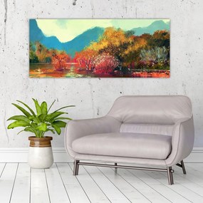 Tablou - Culorile toamnei (120x50 cm)