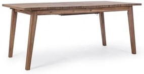 Masa din lemn de salcam, 180/240x90 cm, Varsavia, Bizzotto