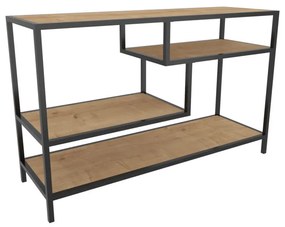 Comoda TV Robbins - Negru, Oak