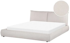 Pat matrimonial 180 cm Vetiver (bej) (cu somieră). 1076462