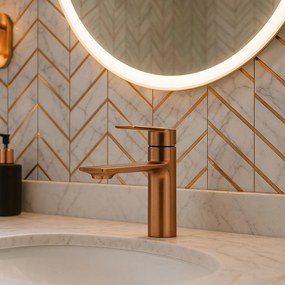 Baterie pentru baie REA Storm COPPER BRUSH Low