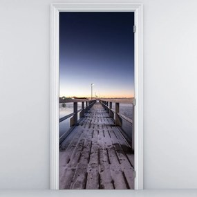 Fototapet pentru ușă - Pe mal (95x205cm)