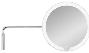 Oglindă de perete/cosmetică (5x) cu led/de mărire ø 20 cm MODO – Blomus