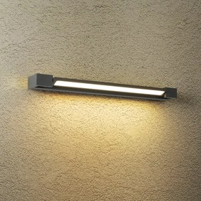 Brilagi - Aplică LED de exterior pentru perete AQUA LINE LED/18W/230V 60 cm IP44 antracit CRI 90