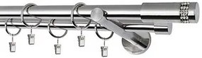 Galerie dubla PICIOR UNIVERSAL - XANTOS 19/19 - INOX (Alege marime: 120 cm)