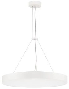Lustra LED suspendata design circular PERFECT 60cm alba CCT Dimmable