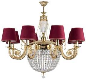 Candelabru realizat manual din alama BIBIONE