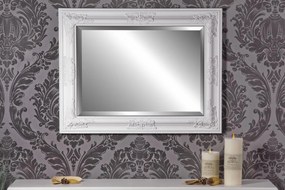 OGA701 - Oglinda 50 x 80 cm, pentru perete, ornamentala, dormitor, living - Alba