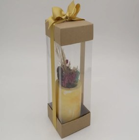 Ghiveci decorativ cu flori artificiale, homs seria A620,17x5.5x9 cm,30358