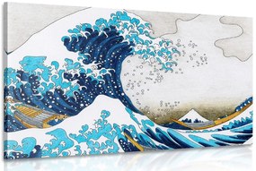 Tablou reproducere Marea vală de la Kanagawa - Katsushika Hokusai