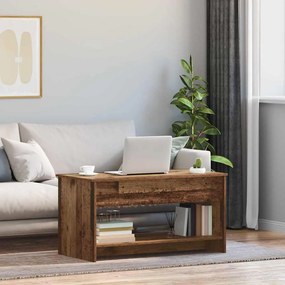 vidaXL Masă de cafea Lemn vechi 102 x 50 x 52.5 cm Lemn compozit