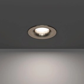 Eglo 902275 - Plafonieră LED pentru baie SALABATE, 4,9 W, 230 V, Ø 8,8 cm, IP65, crom