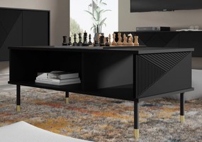 Măsuță cafea Wenty (Negru + Auriu). 1125164