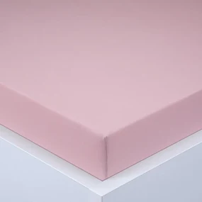 Cearşaf cu elastic jersey EXCLUSIVE roz prăfuit 160 x 200 cm