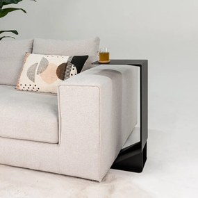 Măsuță auxiliară din metal 25x35 cm Bruce – Spinder Design