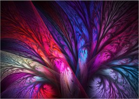 Tabloul abstract cu copacul (70x50 cm)