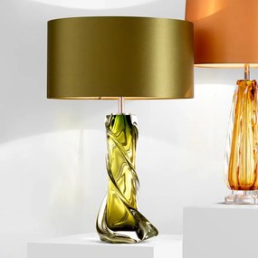 Veioza, lampa de masa LUX Carnegie verde 110409 HZ