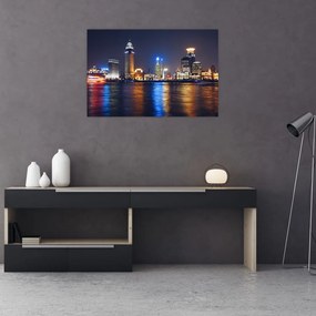Tablou - Reflectările nopții (90x60 cm)
