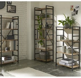 Etajeră MEDDIE stejar