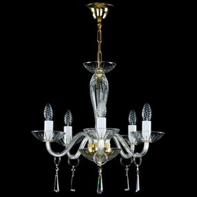 Lustra 5 brate Cristal Bohemia Exclusive STEFANIE V.