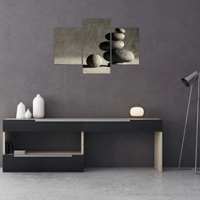 Tablou - Pietre gri (90x60 cm)