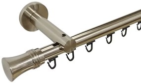 Galerie simpla prindere perete teava profil 19 mm carter inox (Alege marime: 280 cm)
