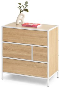 Comodă Soren Kom (sonoma + alb). 1110776