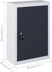 Banc de lucru cu patru panouri de perete si doua dulapuri