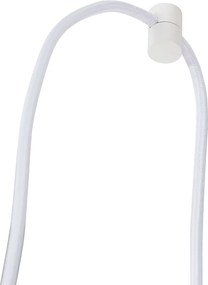 Sistem de șine monofazate cu 3 spoturi și lămpi suspendate alb - Cavalux Jeana