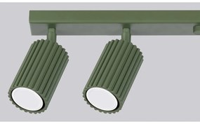 Spot verde 6,5x117 cm Gleam – Sollux