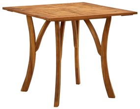 Set mobilier pentru gradina, 3 bucati, lemn masiv de acacia Patrat, 3