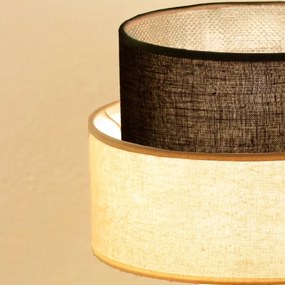 Brilagi - Lampă de masă LED stil BOHO 1xE27/15W/230V crem/maro
