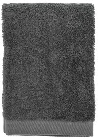 Prosop gri închis din bumbac din frotir 50x100 cm Comfort – Södahl