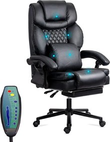Scaun Directorial cu Masaj OFF 935 Negru