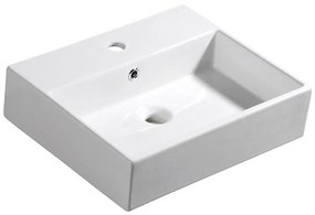 Isvea - Lavoar pentru blat PURITY 50x42 cm ceramică/alb