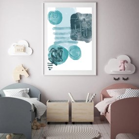 Poster - Abstracție pictată (A4)