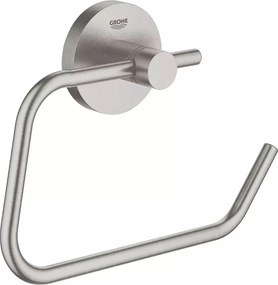 Suport hartie igienica Grohe Essentials crom periat Supersteel