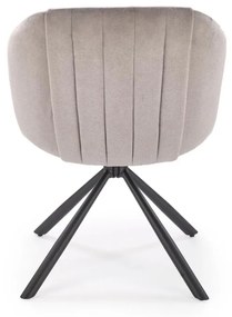 Scaun rotativ K533 stofa gri