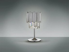 Veioza/Lampa de masa design elegant Tiara crom