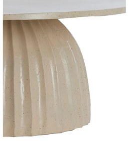 Măsuță auxiliară rotundă din metal ø 70 cm Veglia – Light &amp; Living