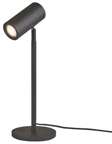 Lampa de masa Eco din Bambus Java GU10, negru
