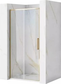Usa de nisa culisanta Rea Rapid Slide 110 cm sticla 6 mm auriu