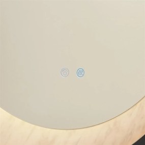 Oglinda cu iluminat pentru baie cu protectie IP44 Luxo LED, 80cm