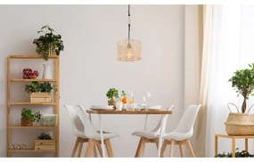 Lustră pe lanț Globo 15672H HALIA 1xE27/60W/230V