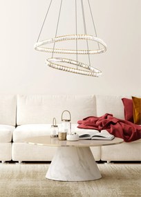 Lustra suspendata LED CCT si telecomanda ATHESA