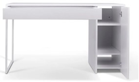 Birou TemaHome Prado, picioare albe