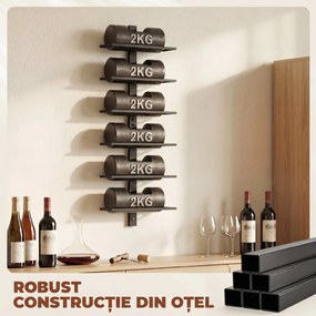 HOMCOM suport de sticle slim | Aosom Romania