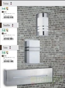 Aplica de perete exterior IP44, dim.15,6x26,6cm, Seattle 8229 RX